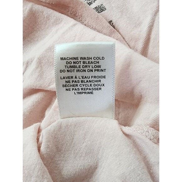 Billabong Girls Light Pink XXS T-Shirt - Picture 5 of 7